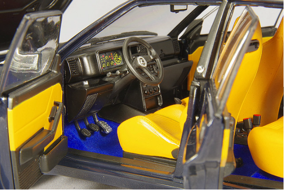 Kyosho KS08343H 1/18 Lancia Integrale Evo II Club Hi-Fi Blue Diecast