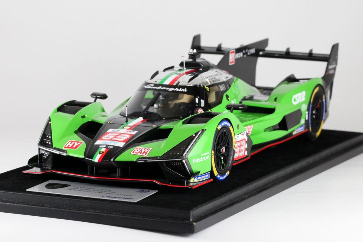 Looksmart LS18026B 1/18 Lamborghini SC63 #63 Le Mans 2024 Bortolotti Resin