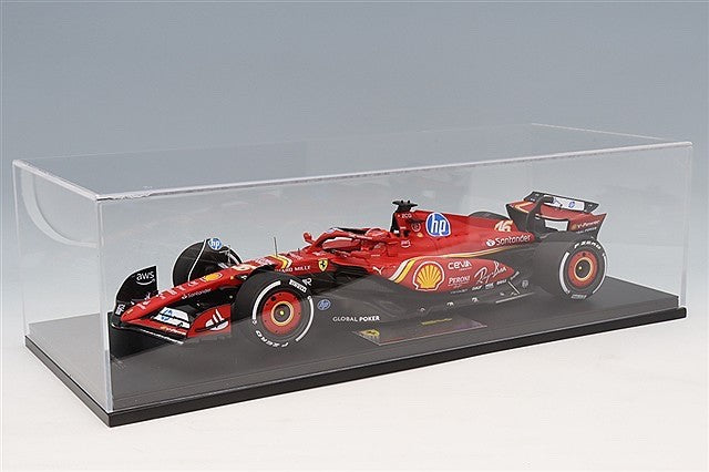 Looksmart LS18F1067 1/18 Ferrari SF-24 F1 US GP Austin 2024 Winner #16 Leclerc