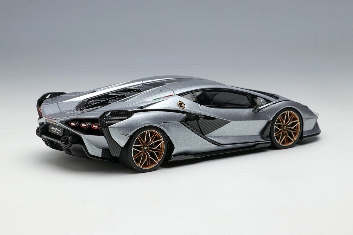 EIDOLON EM533E 1/43 Lamborghini Sian FKP 37 2019 Grigio Antares Limited 60pcs