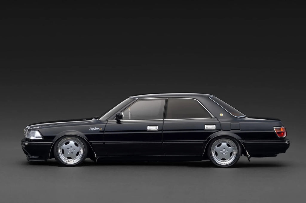 Ignition Model IG3737 1/18 Toyota Crown Royal Saloon G 130 Black