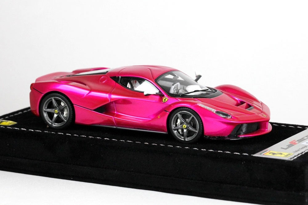 Looksmart LS421SC 1/43 Ferrari LaFerrari 2013 Pink Flash Ltd 25pcs Hybrid Resin