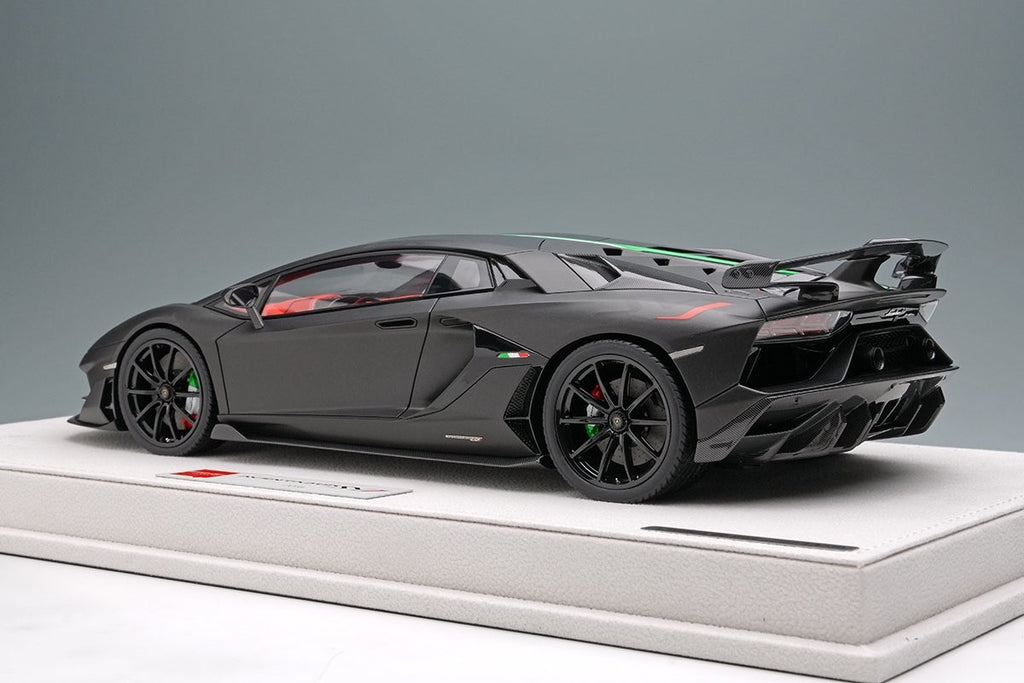 EIDOLON EML026H 1/18 Lamborghini Aventador SVJ 2018 Matte Dark Gray Resin