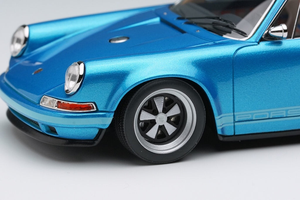 Make Up VISION VM111V 1/43 Singer 911 (964) Coupe – Light Blue Metallic