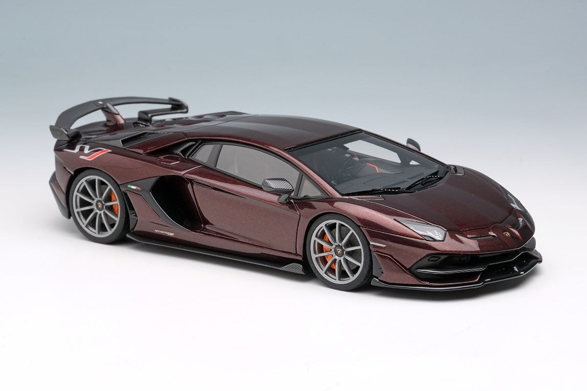 EIDOLON EM513J 1/43 Lamborghini Aventador SVJ 2018 Nireo Marrone Eklipsis Resin