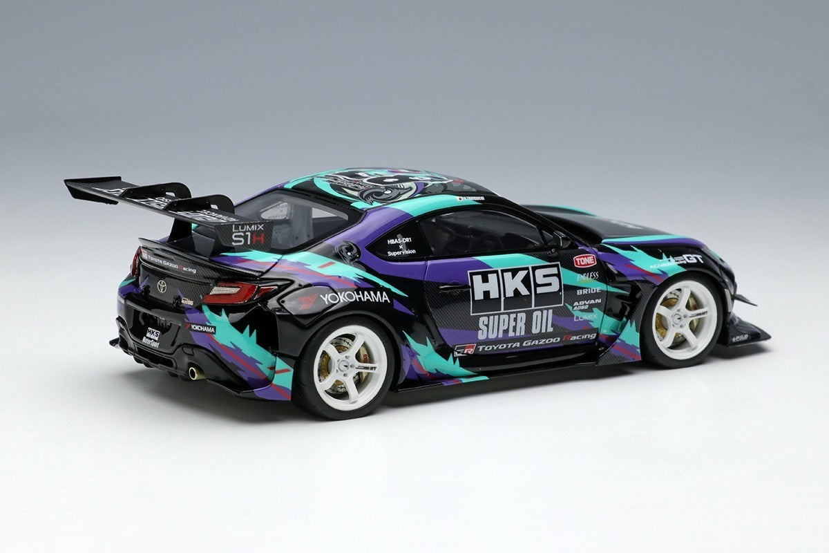 EIDOLON EM665 1/43 HKS Racing Performer GR86 Resin Limited 180pcs