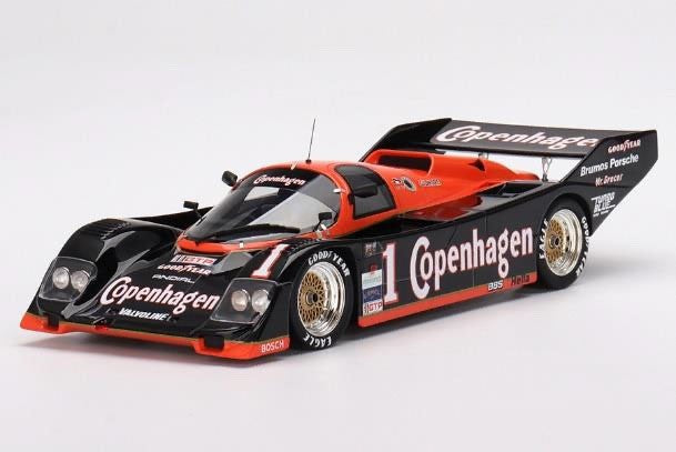 TOP SPEED TS0334 1/18 Porsche 962 Copenhagen IMSA Sebring 12H 1988 #1 Foyt Resin
