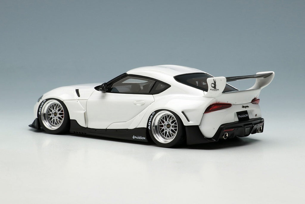 Make Up EIDOLON RB006A 1/43 Toyota Pandem GR Supra Ver1 White 2019