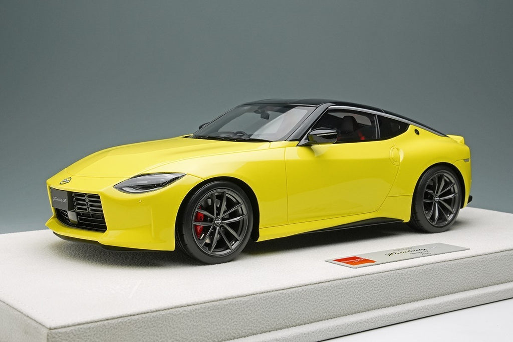 EIDOLON EML112E 1/18 Nissan Fairlady Z Version ST 2023 Ikazuchi Yellow