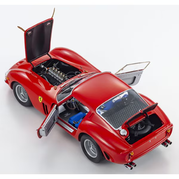 Kyosho KS08438R 1/18 Ferrari 250 GTO Red Diecast Model Car Collector Edition