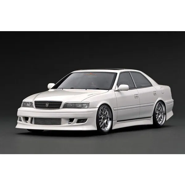 Ignition Model IG3313 1/18 Toyota VERTEX JZX100 Chaser Pearl White With Engine