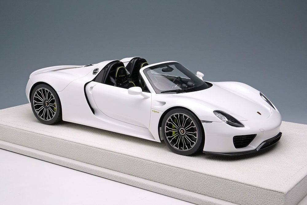 EIDOLON EML045B 1/18 Porsche 918 Spyder 2011 White Resin