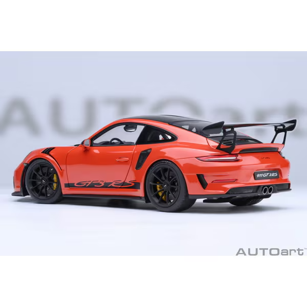 AUTOart 78177 1/18 Porsche 911 991.2 GT3 RS Weissach Orange Diecast