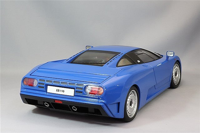 KK Scale KKDC120131 1/12 Bugatti EB110 1991 Blue Diecast Opening Parts Model