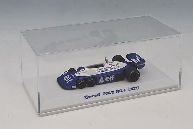 Kyosho K07038B-SET 1/64 Tyrrell P34 Set 1976-1977 Multicolor Diecast