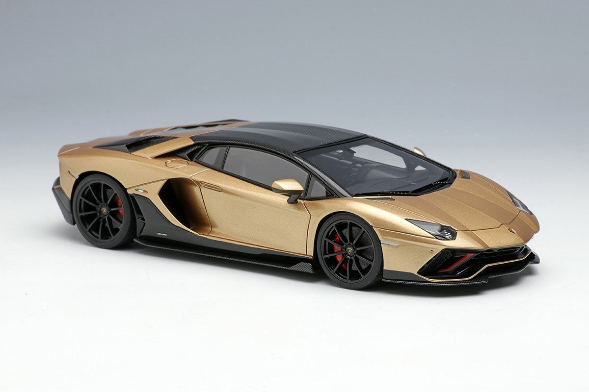 EIDOLON EM634C 1/43 Lamborghini Aventador LP780-4 Ultimae 2021 Oro Elios