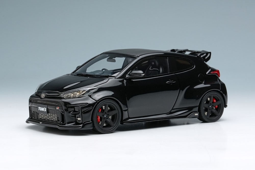 EIDOLON EM704C 1/43 Toyota TOM'S GR Yaris 2021 Precious Black Pearl Resin