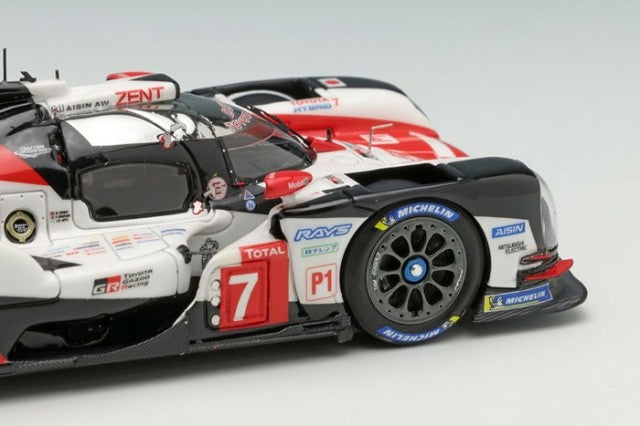 EIDOLON EM466B 1/43 Toyota TS050 Hybrid 2018 Le Mans 24H 2nd #7