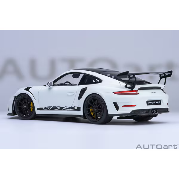 AUTOart 78176 1/18 Porsche 911 991.2 GT3 RS Weissach White Diecast