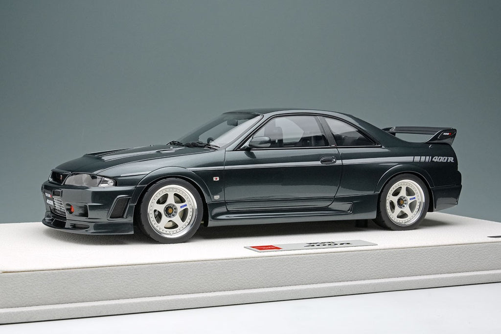 Make Up EIDOLON EML102I 1/18 Nismo 400R 1996 Dark Gray Pearl Resin