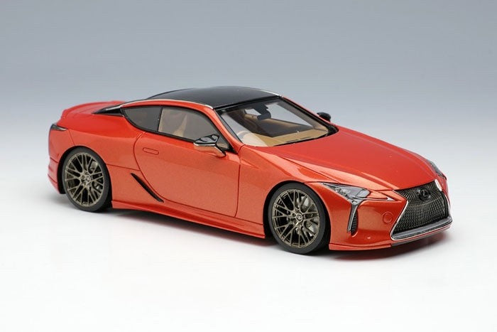 EIDOLON EM617D 1/43 Lexus LC500 TRD Aero Blazing Carnelian Contrast Ltd 70pcs