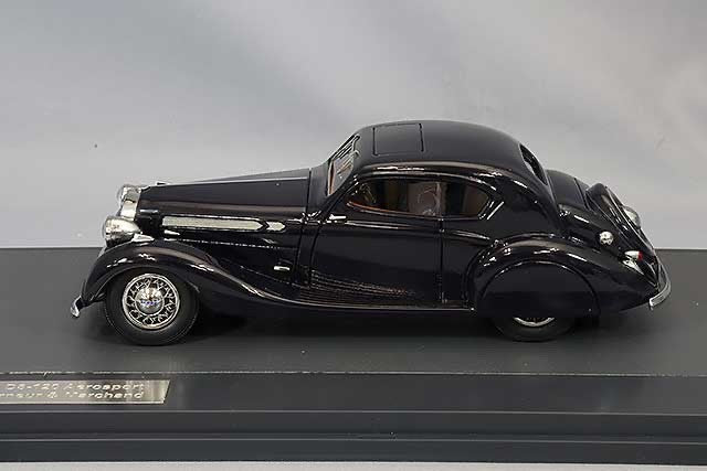 Matrix MX50407-021 1/43 Delage D8-120 Aerosport Coupe 1937 Black Resin
