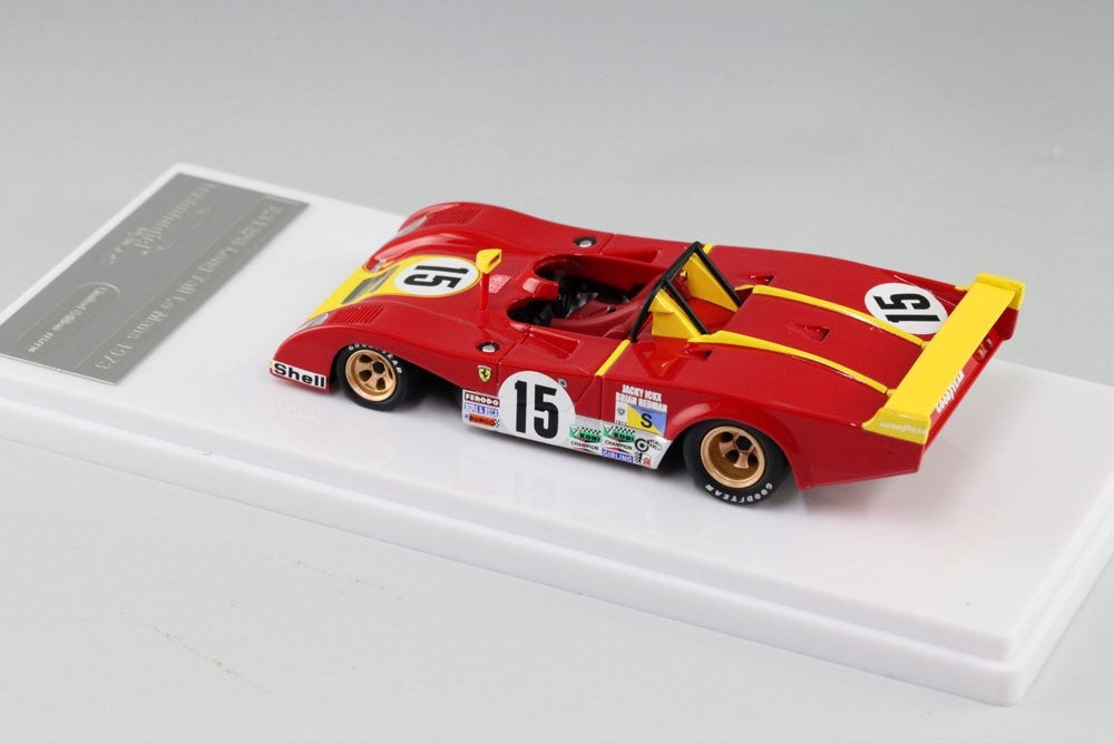 Tecno Model TM43-04A 1/43 Ferrari 312 PB #15 Le Mans 1973 Ickx Redman Resin