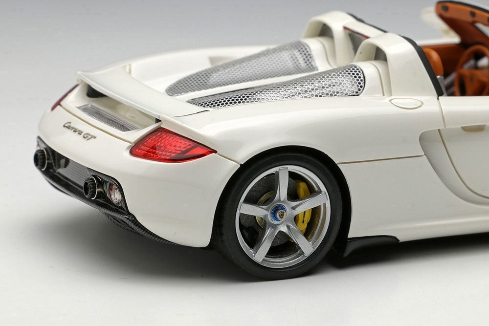 Make Up EIDOLON EM566B 1/43 Porsche Carrera GT 2004 White Resin Model Car
