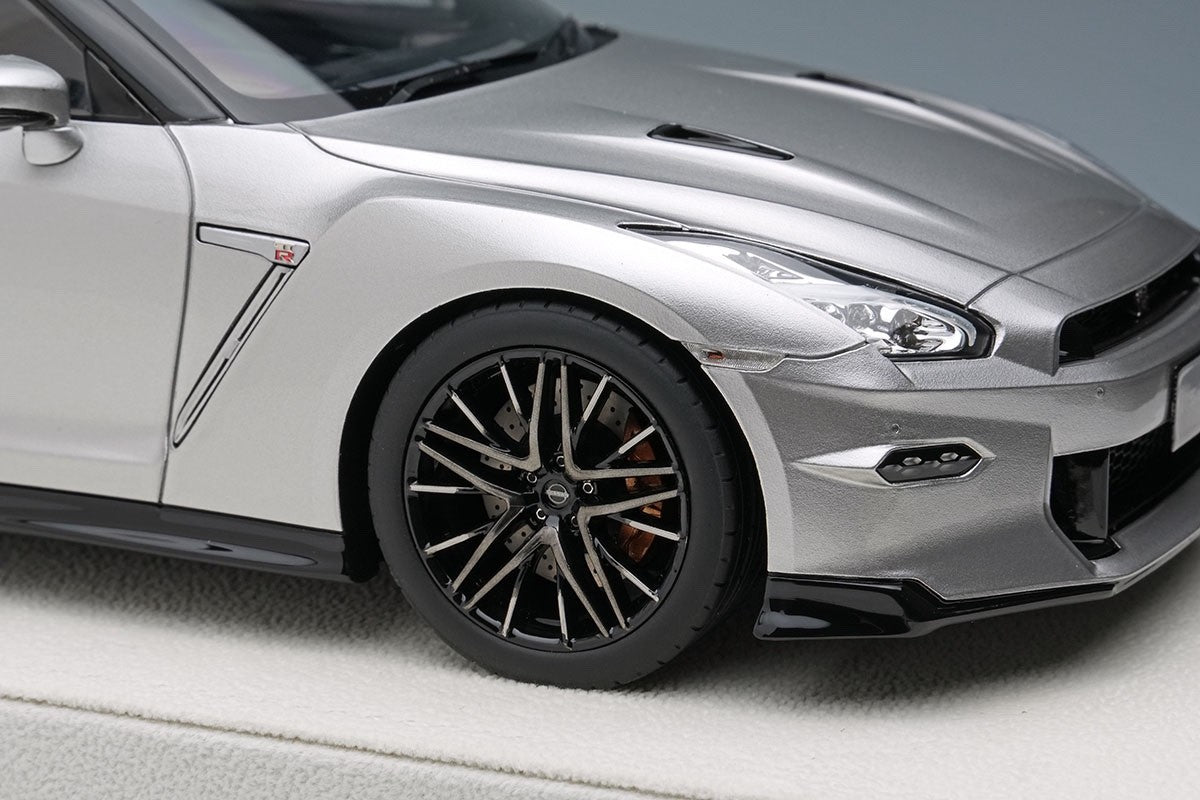 Make Up EIDOLON EML083C 1/18 Nissan GT-R Premium Ed 2024 Ultimate Metal Silver