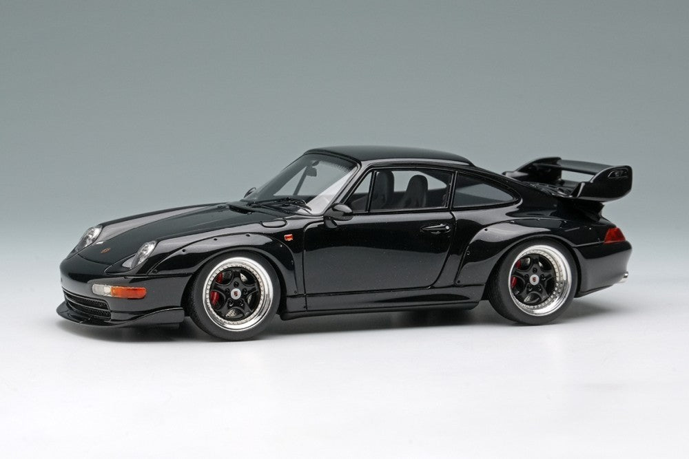 Make Up VISION VM114J 1/43 Porsche 911 993 GT2 Street 1996 Black Resin