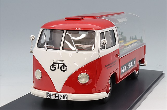 Schuco PRO.R18 SC450058300 1/18 Volkswagen T1 Marklin Promo Van Resin