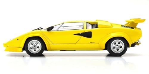 KYOSHO KS08320Y 1/18 Lamborghini Countach LP5000 Quattrovalvole Yellow