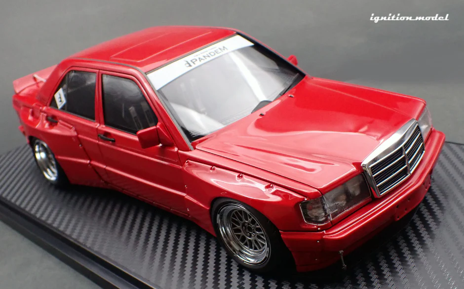 Ignition Model IG3775 1/18 Mercedes-Benz 190E PANDEM 190 Red