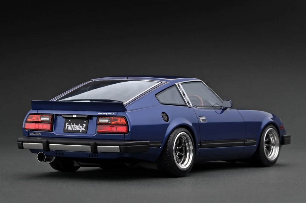Ignition Model IG3518 1/18 Nissan Fairlady Z S130 280ZX Watanabe Blue Resin