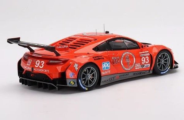 TOP SPEED TS0446 1/18 Acura NSX GT3 EVO22 IMSA Sebring 12H 2022 #93 WTR Resin