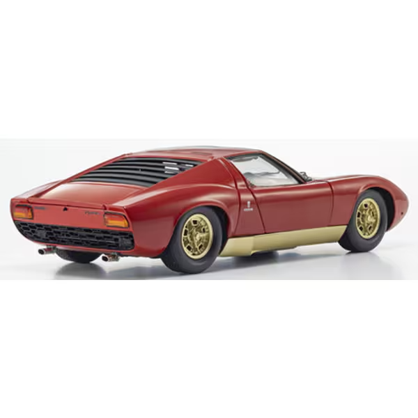 Kyosho KS08314R 1/18 Lamborghini Miura P400 Red Diecast Model Car