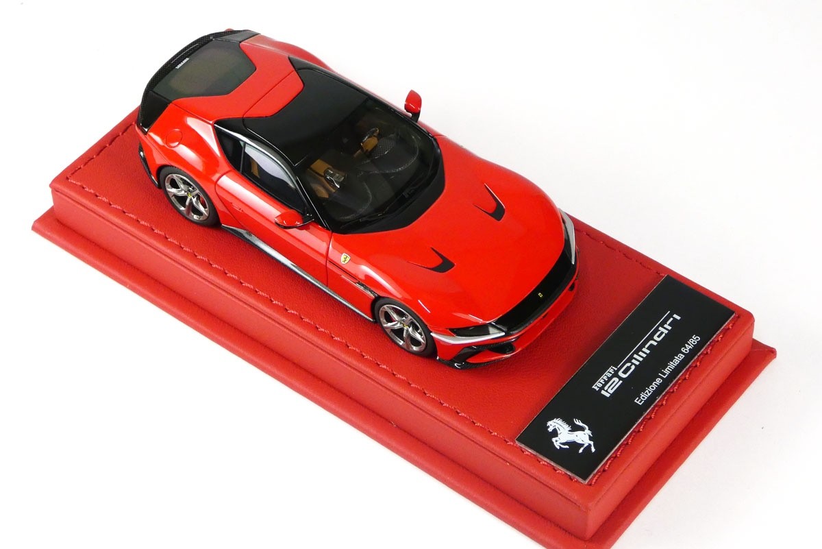 BBR C299ADL 1/43 Ferrari 12 Cilindri Coupe Rosso Corsa Deluxe Leather Ltd 85pcs