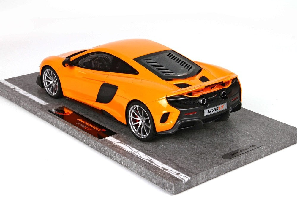 BBR BBRC1814B 1/18 McLaren 675LT 2015 McLaren Orange Resin Limited 60pcs