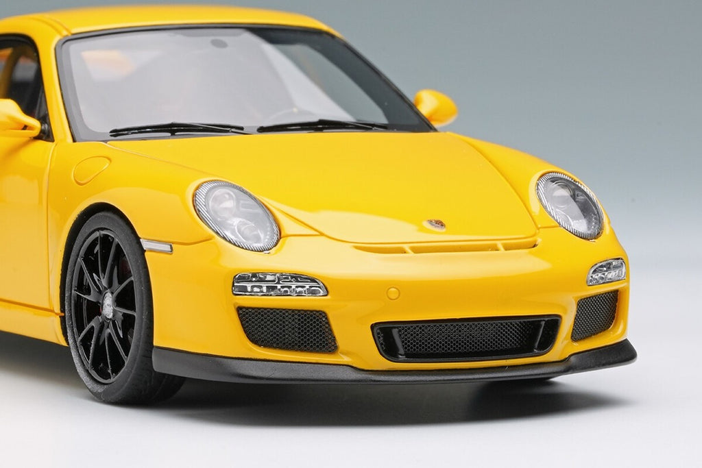 Make Up Eidolon EM721D 1/43 Porsche 911 997.2 GT3 Clubsport 2010 Speed Yellow