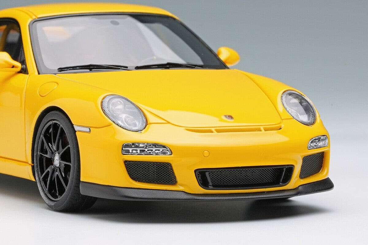 Make Up Eidolon EM721D 1/43 Porsche 911 997.2 GT3 Clubsport 2010 Speed Yellow