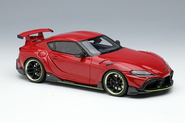 EIDOLON EM595E 1/43 TOM'S GR Supra 2020 Prominens Red Limited 50pcs