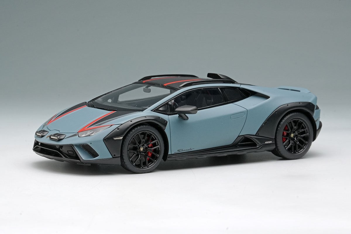 EIDOLON EM738H 1/43 Lamborghini Huracan Sterrato 2024 Grigio Vulcano Stripe Resi