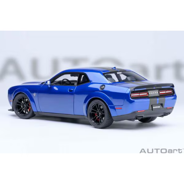 AUTOart 71763 1/18 Dodge Challenger SRT Jailbreak 2022 Blue Diecast