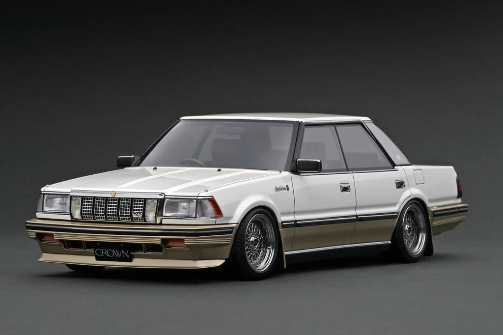 Ignition Model IG3825 1/18 Toyota Crown Royal Saloon G Pearl/Gold Resin