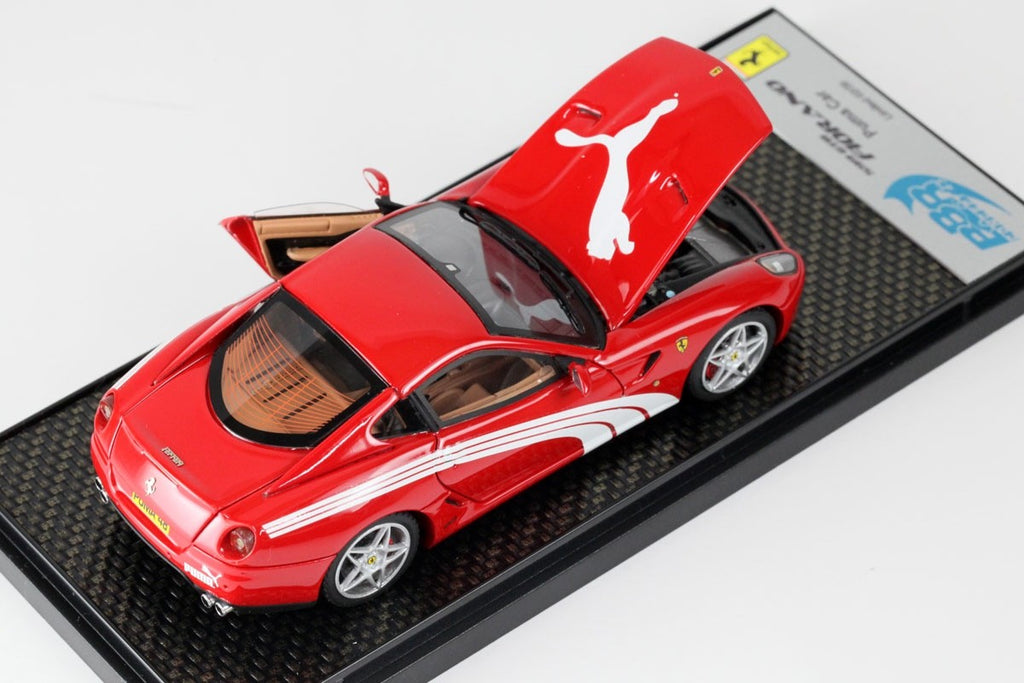 BBR BBRC047A 1/43 Ferrari 599GTB Fiorano Puma Edition 2010 Red Resin Ltd 39pcs