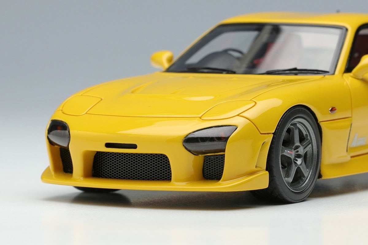 Make Up EIDOLON EM589D 1/43 Mazda RX-7 FD3S Mazdaspeed GT Concept Yellow