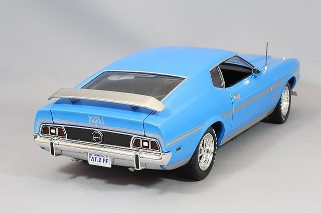 American Muscle KS-AMM1314 1/18 Ford Mustang Mach 1 1972 Blue Diecast