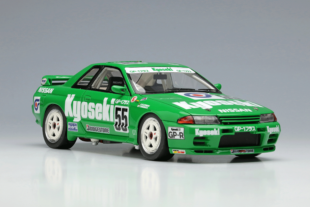 Make Up VISION VM229 1/43 Kyoseki Skyline GT-R 1992 JTC Autopolis Winner #55