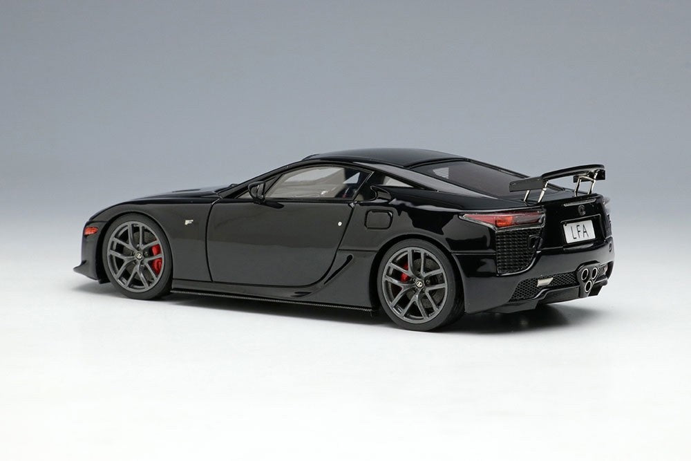 EIDOLON EM698B 1/43 Lexus LFA 2010 Rear wing up Black Limited 80pcs