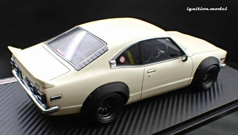 Ignition Model IG3730 1/18 Mazda Savanna RX-7 S124A Semi Works White Resin